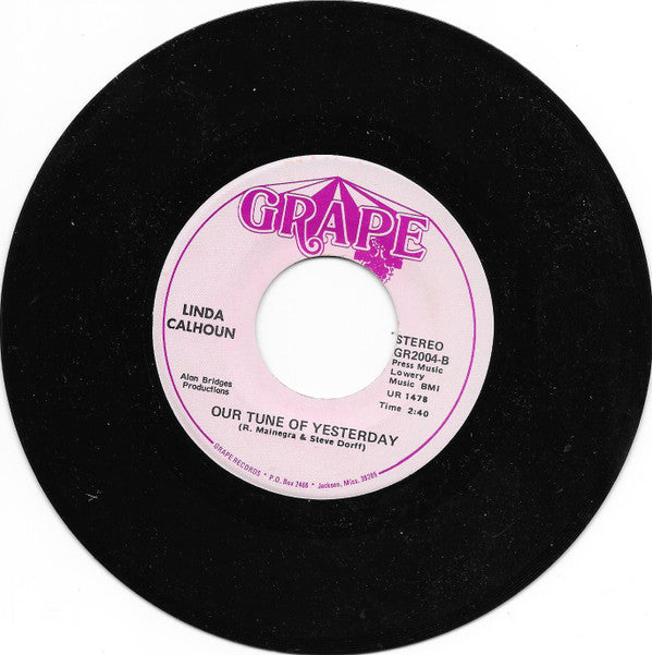 Linda Calhoun (2) : I Can Feel Love (7", Single)