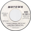 Diana Ross & Marvin Gaye : You're A Special Part Of Me (7", Mono, Promo)