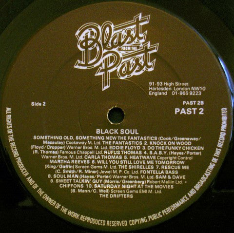 Various : Black Soul (LP, Comp)