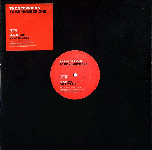 Scorpions : To Be Number One (12", S/Sided, Promo)