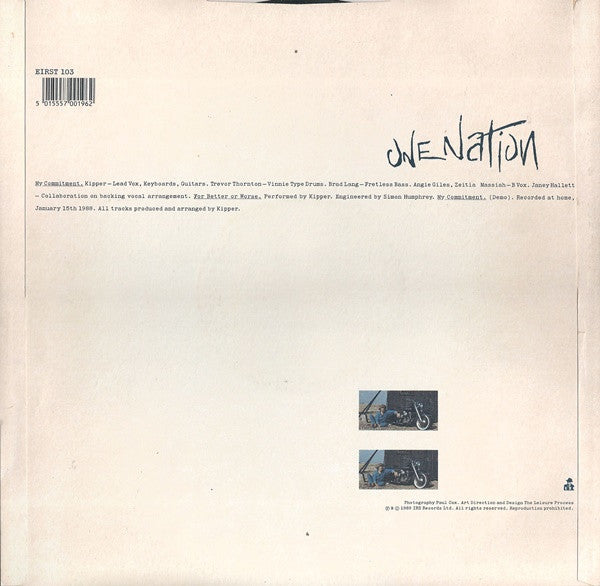 One Nation (3) : My Commitment (12", Single)