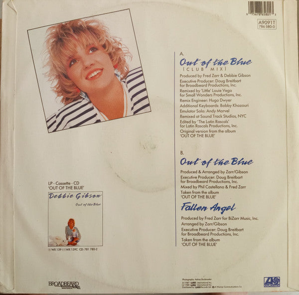 Debbie Gibson : Out Of The Blue (Club Mix) (12", Single)