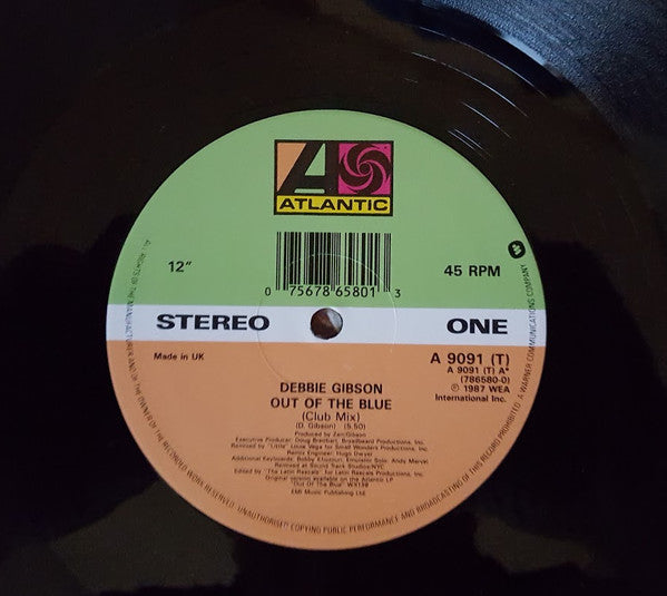 Debbie Gibson : Out Of The Blue (Club Mix) (12", Single)