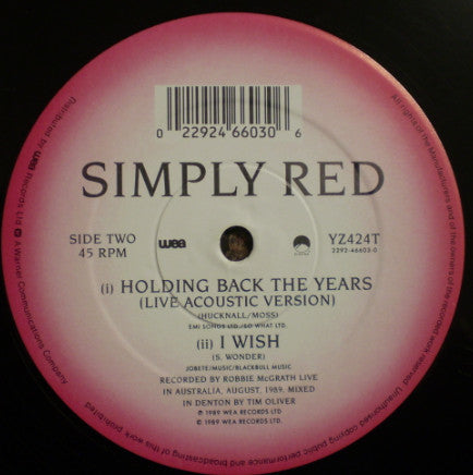 Simply Red : You've Got It (12", Single, Dam)