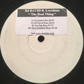DJ David (3) : The Real Thing (12", Promo, W/Lbl)