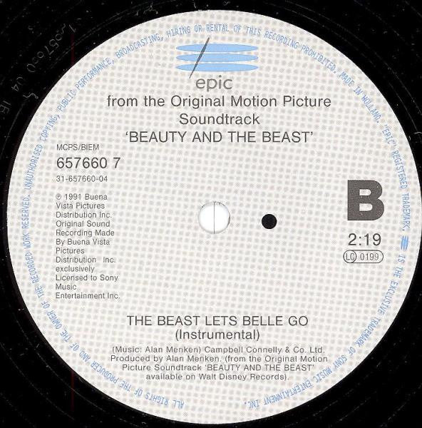 Celine Dion* & Peabo Bryson : Beauty And The Beast (7", Single)