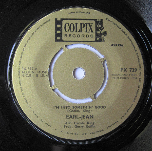 Earl-Jean McCrea : I'm Into Somethin' Good (7", Single, 4-p)