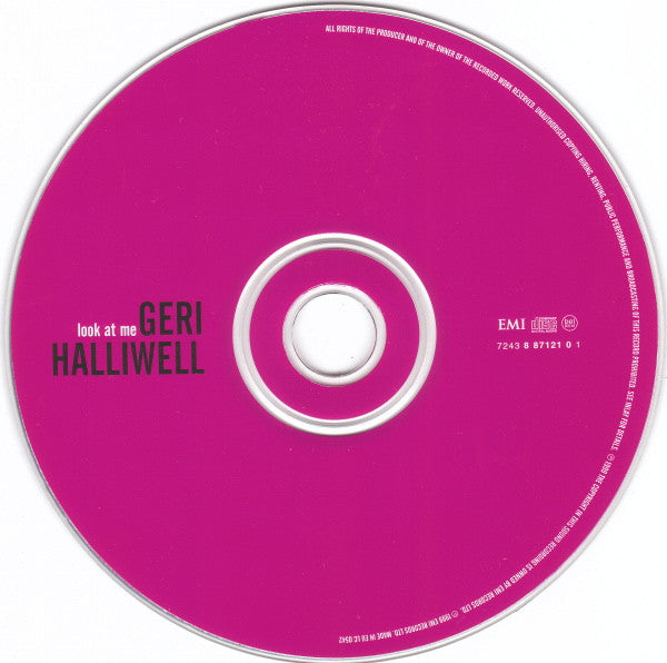 Geri Halliwell : Look At Me (CD, Single, Enh, Ltd, Dig)
