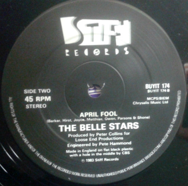 The Belle Stars : Sweet Memory (Extended Remixed 12" Version) (12")