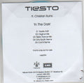 DJ Tiësto Ft. Christian Burns : In The Dark (CDr, Promo)