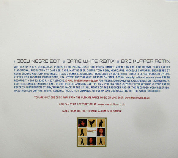 Lovestation : Teardrops (CD, Single)