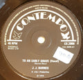 J. J. Barnes : To An Early Grave (7", Single, Sol)