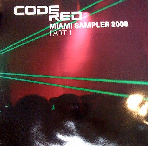 Various : Code Red Miami Sampler 2008 Part 1 (12", Smplr)