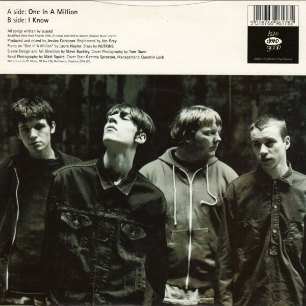 Sussed : One In A Million (7", Single, Ltd, Whi)