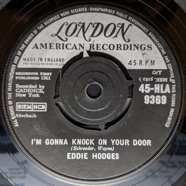 Eddie Hodges : I'm Gonna Knock On Your Door / Ain't Gonna Wash For A Week  (7")