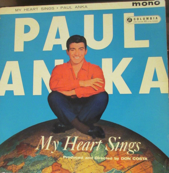 Paul Anka : My Heart Sings (LP, Album, Mono)