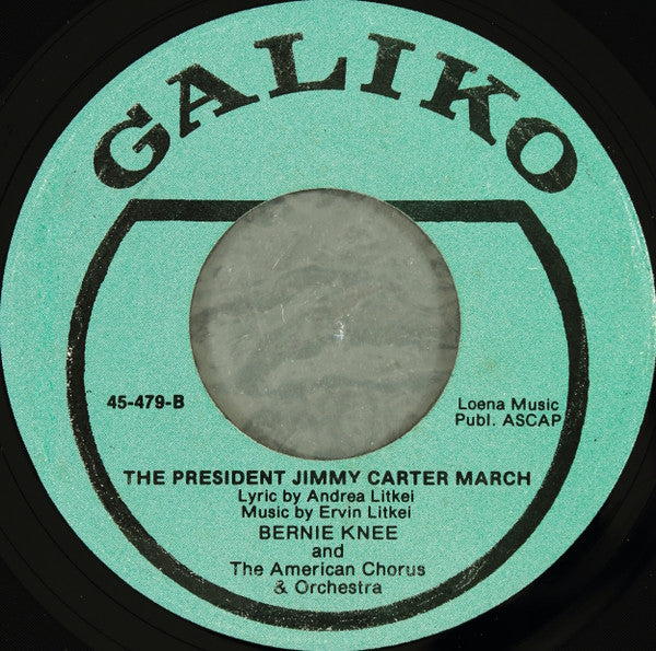 Bernie Knee And The American Chorus & Orchestra : The Captured Fifty (7", Single)