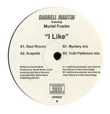 Darrell Martin Featuring Muriel Fowler : I Like (12")