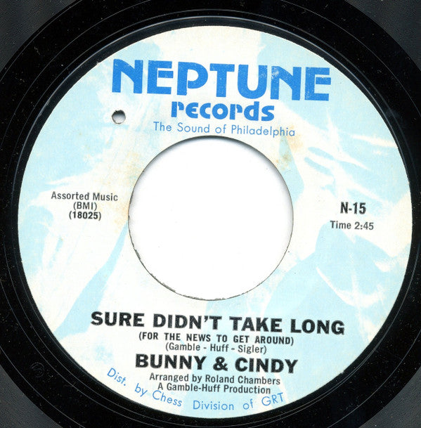 Bunny Sigler & Cindy Scott : We're Only Human  (7", Single, Styrene, Mon)