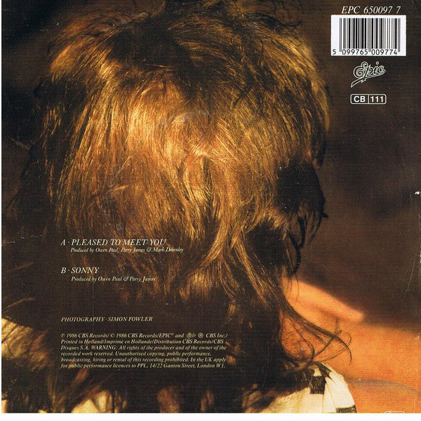 Owen Paul : Pleased To Meet You (7", Single)