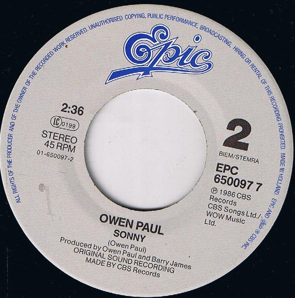Owen Paul : Pleased To Meet You (7", Single)