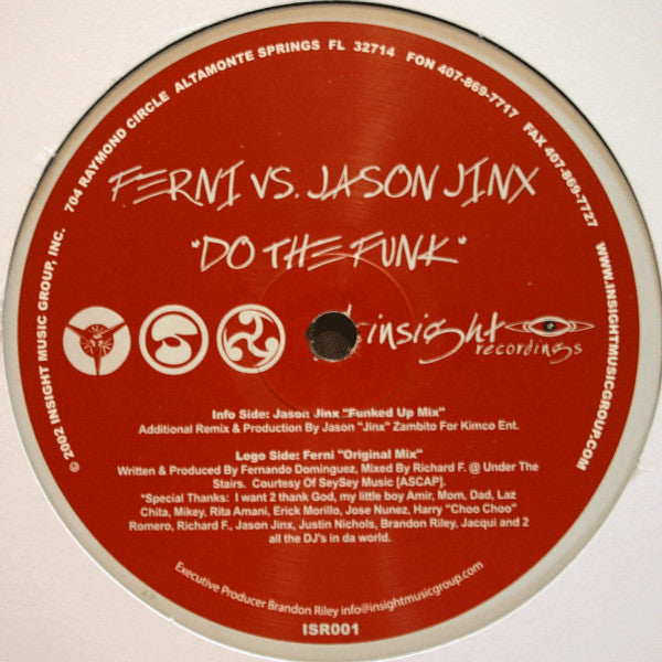 Ferni vs. Jason Jinx : Do The Funk (12")