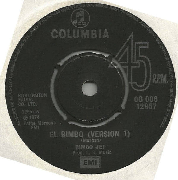 Bimbo Jet : El Bimbo (7")