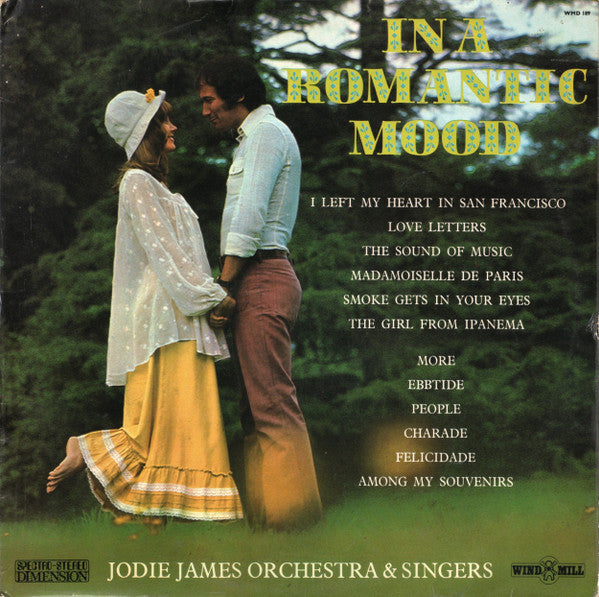 Jodie James Orchestra & Singers : In A Romantic Mood (LP, Lab)