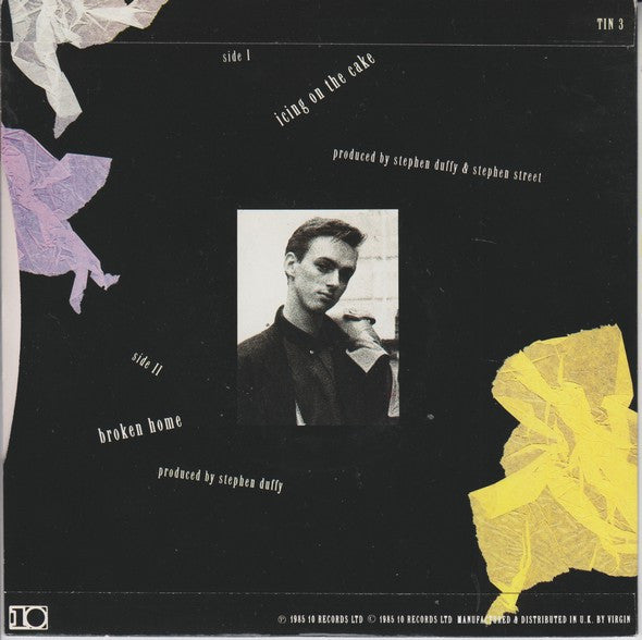 Stephen Duffy : Icing On The Cake (7", Single, Blu)