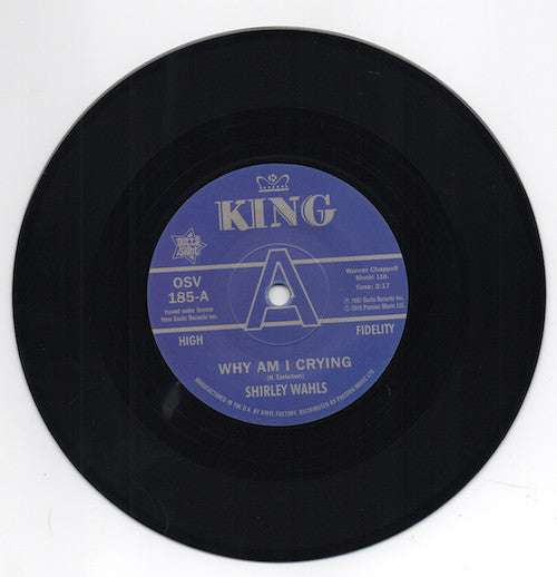 Shirley Wahls : Why Am I Crying / That's How Long  (I'm Gonna Love You) (7", Promo, RE, Sol)