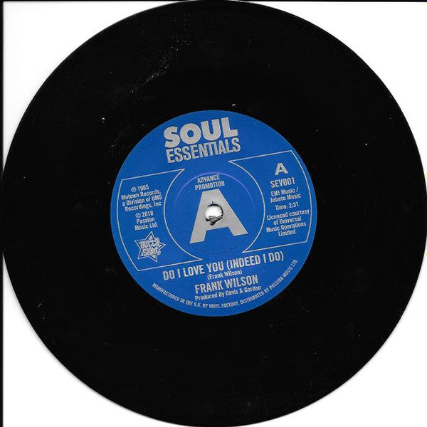Frank Wilson : Do I Love You (Indeed I Do) / Sweeter As The Days Go By (7", Single, Ltd, Promo, RE)