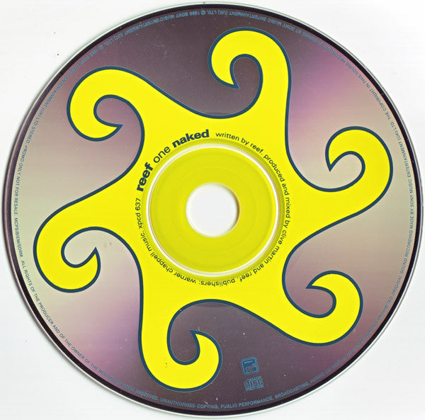 Reef : Naked (CD, Single, Promo)