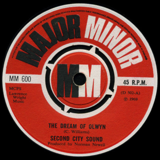 Second City Sound : The Dream Of Olwyn / A Touch Of Velvet A Sting Of Brass (7", Single)