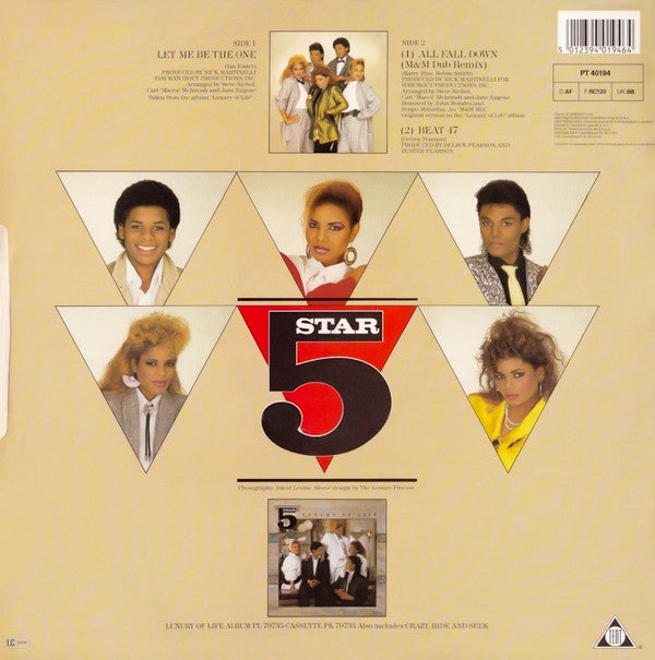 Five Star : Let Me Be The One (12")