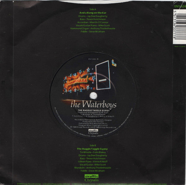 The Waterboys : And A Bang On The Ear (7", Single)