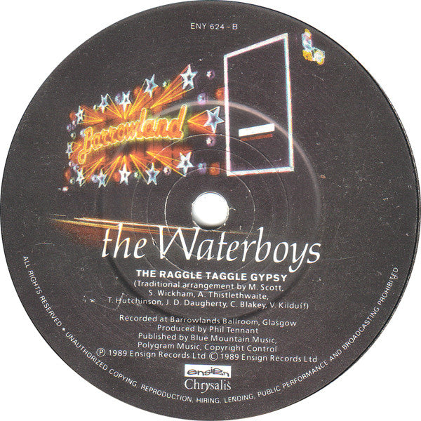 The Waterboys : And A Bang On The Ear (7", Single)
