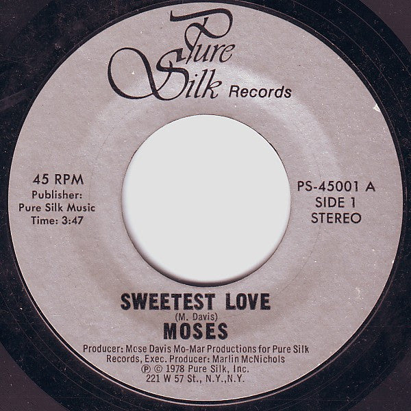 Moses (12) : Sweetest Love (7")