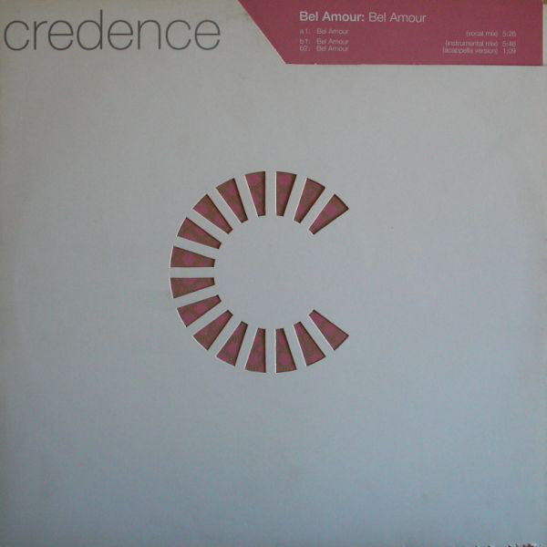Bel Amour : Bel Amour (12", Promo)