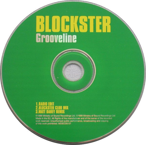 Blockster : Grooveline (CD, Single)