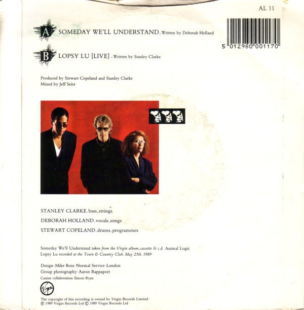 Animal Logic : Someday We'll Understand (7", Single)