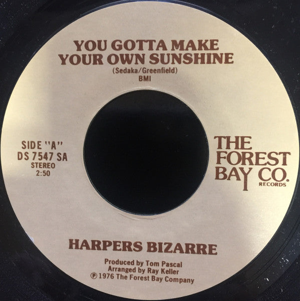 Harpers Bizarre : You Gotta Make Your Own Sunshine / Young Love (7", Single)