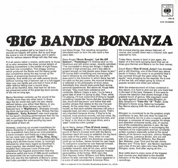 Various : Big Bands Bonanza (3xLP, Comp + Box)
