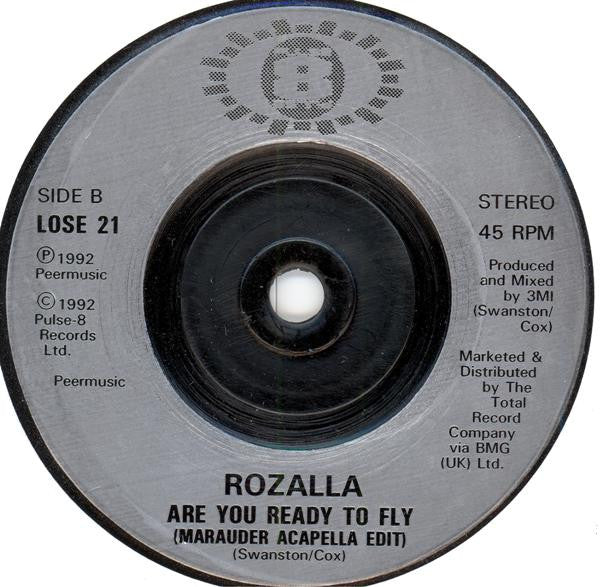 Rozalla : Are You Ready To Fly (7", Single, Sil)