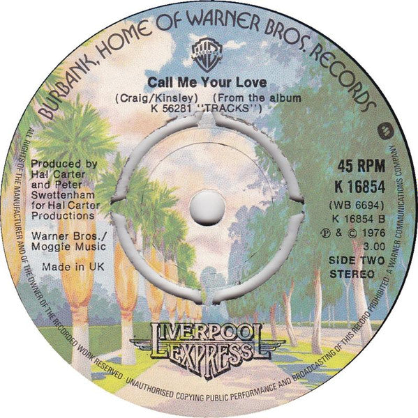 Liverpool Express : Every Man Must Have A Dream (7", Single, 4-P)