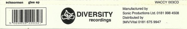 Scissormen : Glee EP (CD, EP)