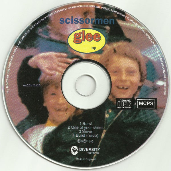 Scissormen : Glee EP (CD, EP)