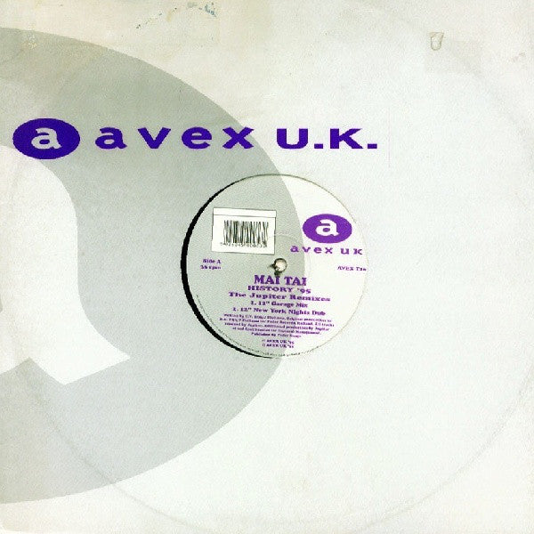 Mai Tai : History '95 (The Jupiter Remixes) (12")