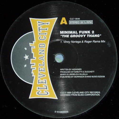 Minimal Funk : The Groovy Thang (12")