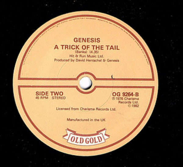 Genesis : Follow You, Follow Me (7", Single)