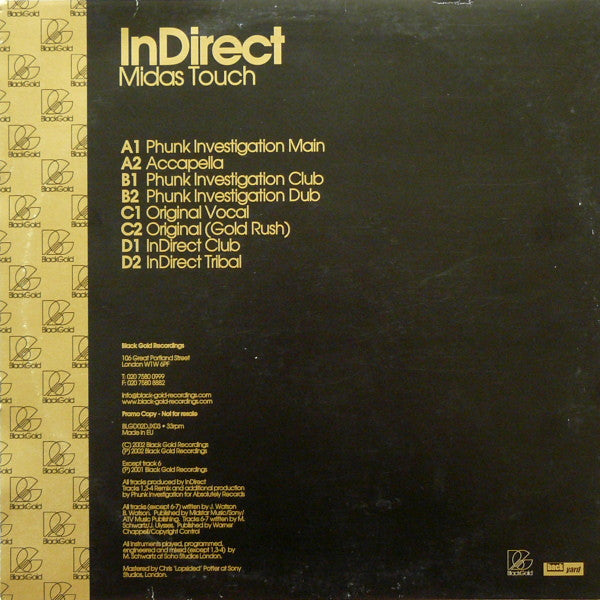 InDirect : Midas Touch (2x12", Promo)
